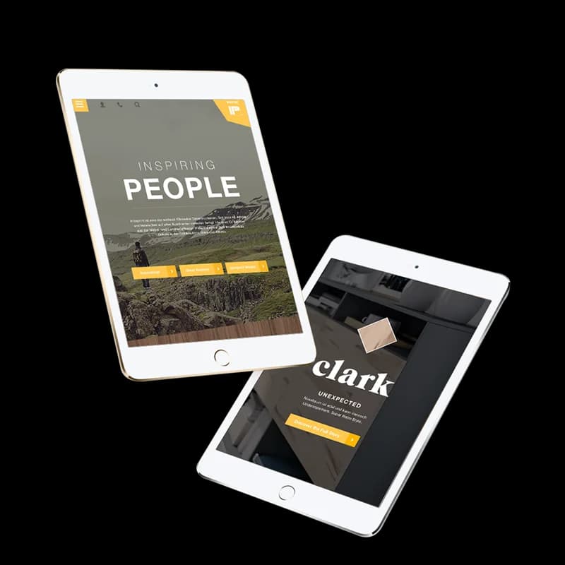 Platzhalter: Vertriebsteam nutzt Tablet mit Moving‑Surface im Kundengespräch.