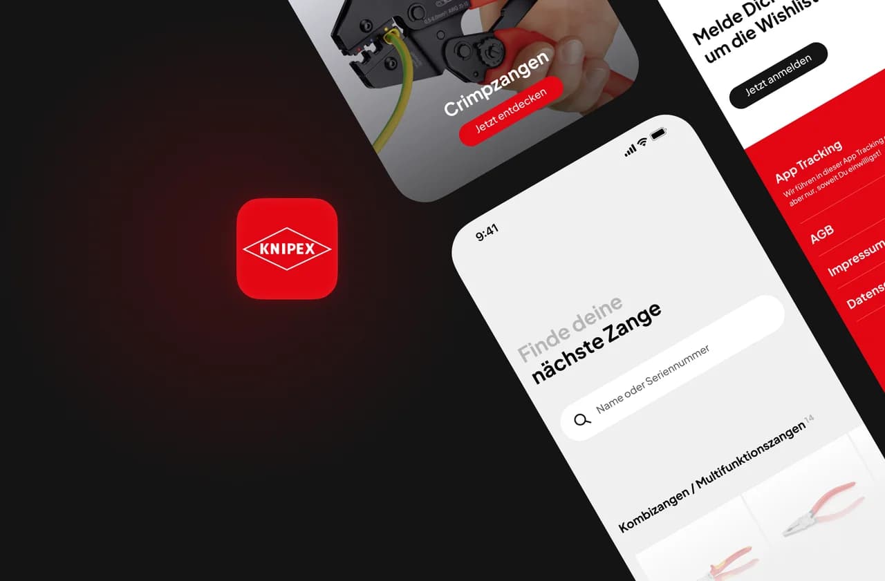 Virtuelle Werkzeugkiste und Produktfinder-App für Profis und Heimwerker.