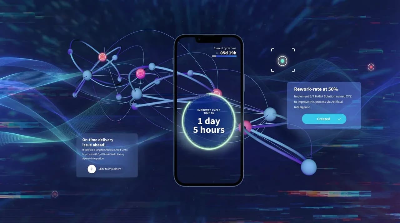 Hybrider Software-Showcase in Augmented Reality für SAP Sapphire.