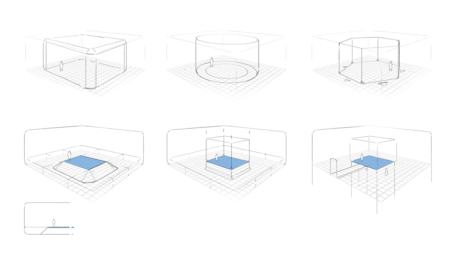 Screenshot des VR‑Informationsboards mit Lernfortschritt, Kapitelübersicht und Assessments