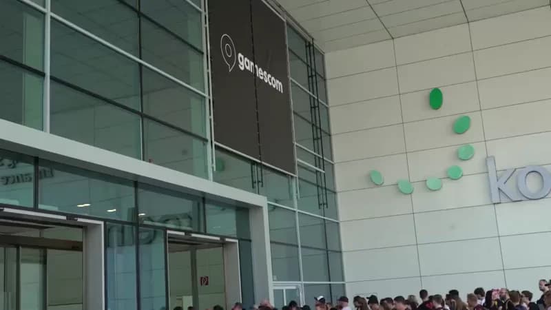 Interaktives Spiel gegen Hatespeech für den Gamescom-Messestand.