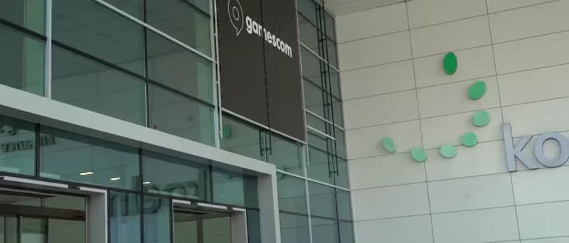 Interaktives Spiel gegen Hatespeech für den Gamescom-Messestand.