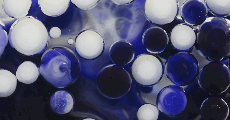 "DROP" - ein audiovisuelles Experiment mit rein organischen Materialien