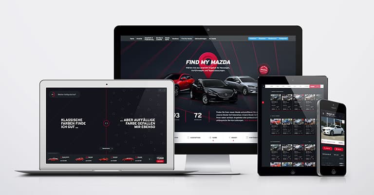 Demodern macht Mazda.de zur Vertriebsplattform