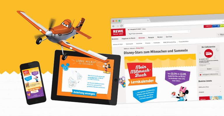 Disney Lernkalender für REWE
