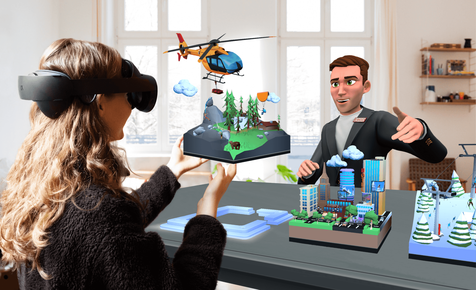 ERGO und Demodern launchen erste Versicherungs-App zur LiveBeratung im virtuellen Raum