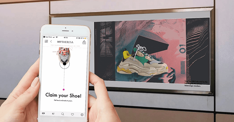 Prototyp: Holographic Retail Stunt