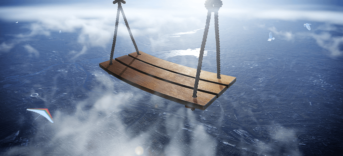 Schaukel mit uns über den Wolken oder: was du schon immer über unsere Lufthansa VR Swing wissen wolltest