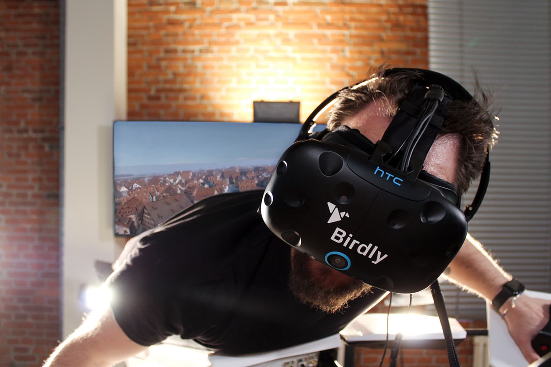 Oberbürgermeister fliegt in Virtual Reality über Ulm